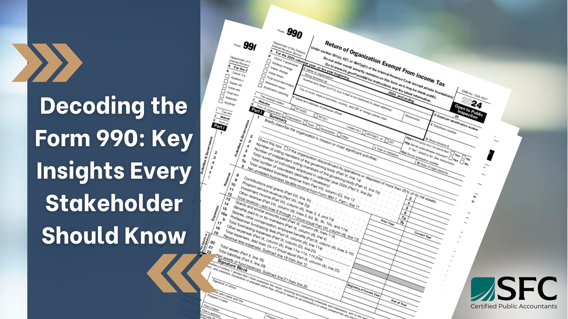 Decoding the Form 990: Key Insights Every Stakeholder Should Know