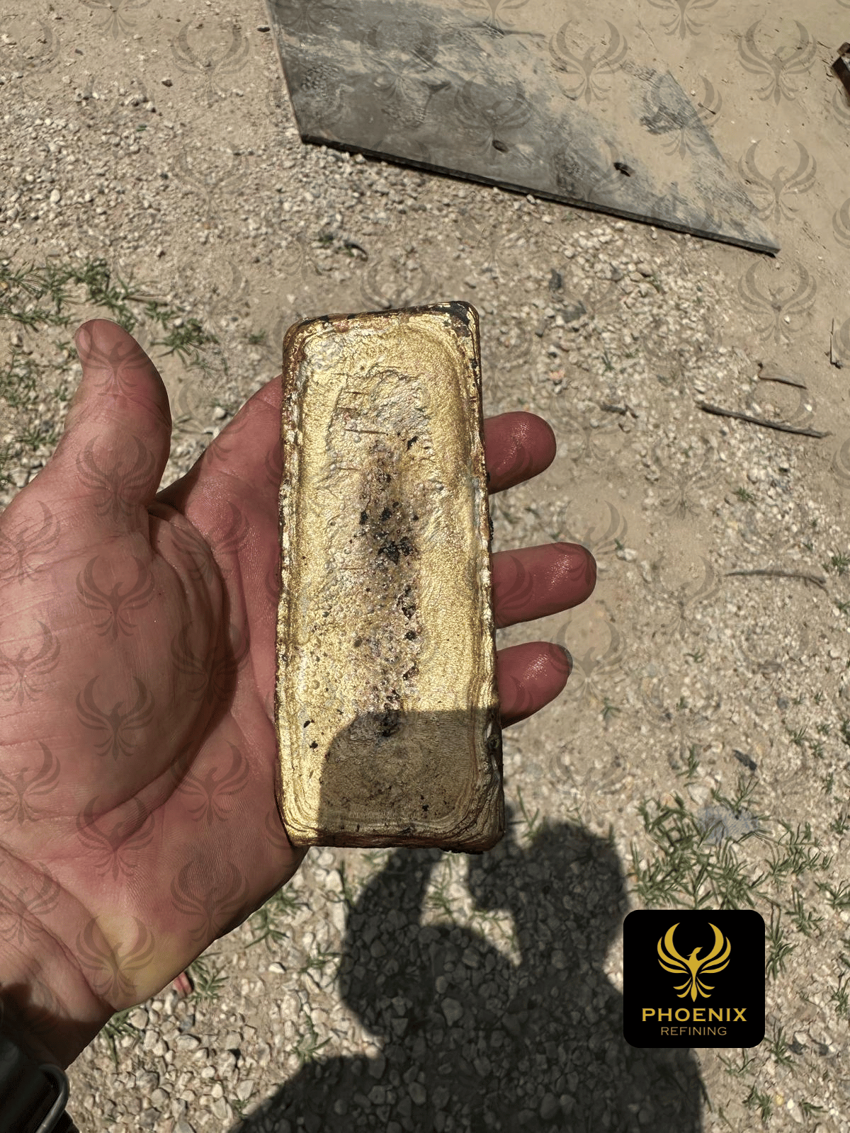 Gold Dore Bar - 98% purity