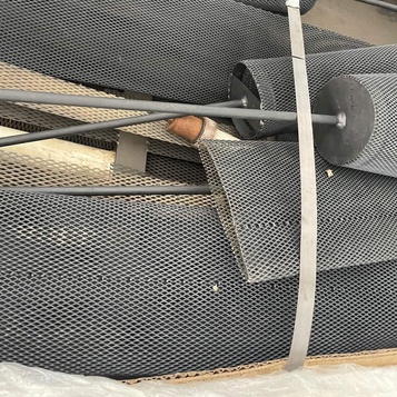 Ruthenium scrap mesh material