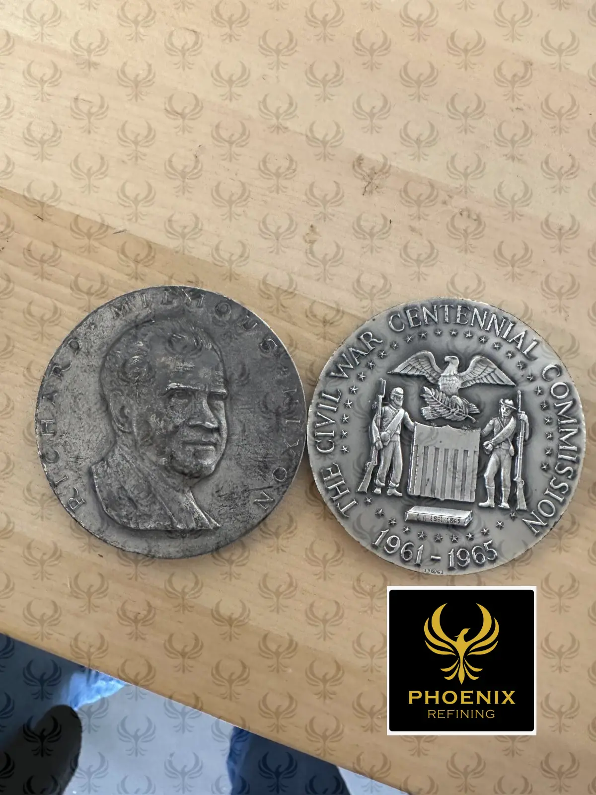 Pure silver commemorative coins