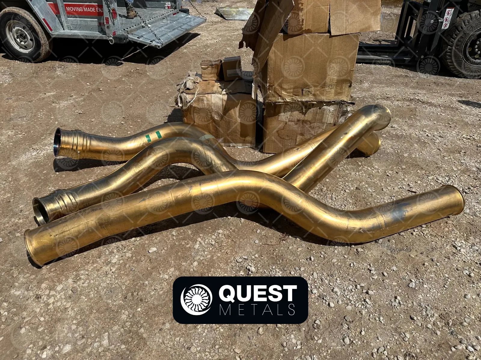 Jet Fighter Exhaust Pipes - Inconel