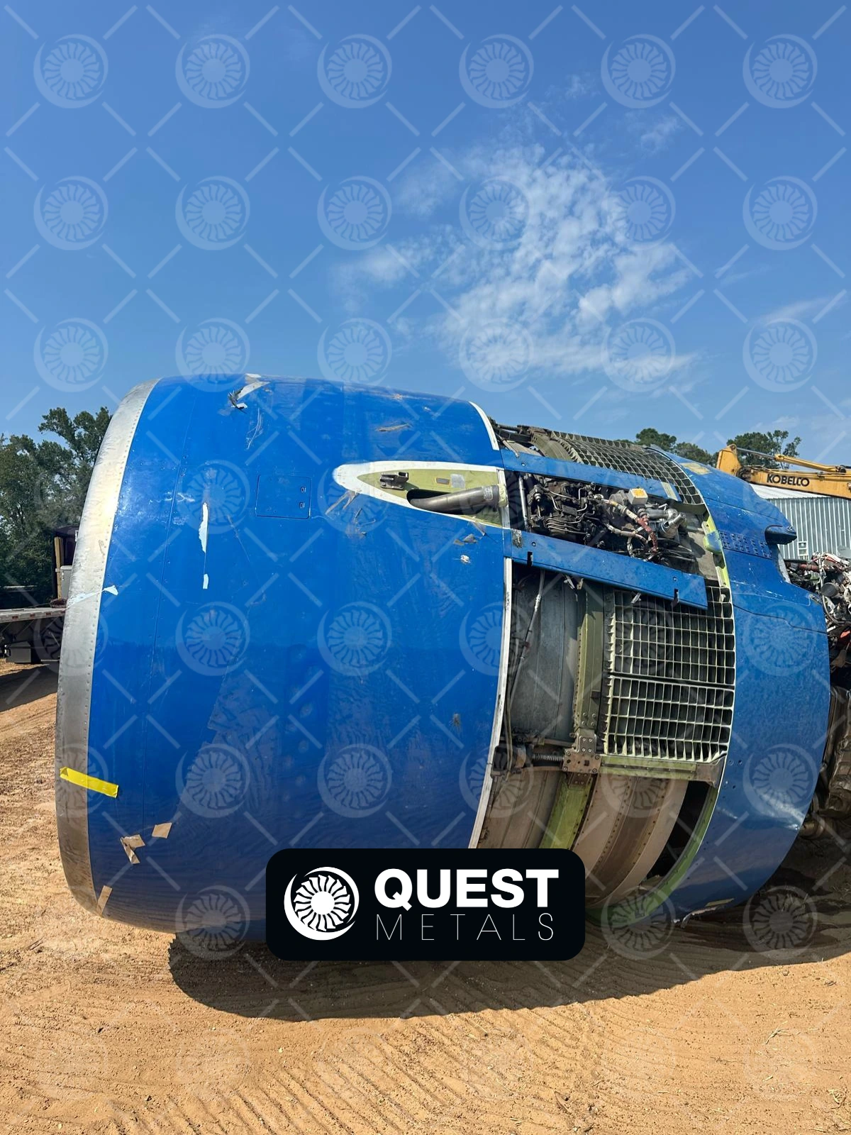 Jet Engine Side View